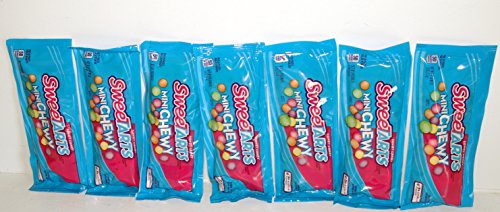 0638370112957 - SWEETARTS MINI CHEWY TANGY CANDY - 7 (1.8 OZ.) PACKAGES