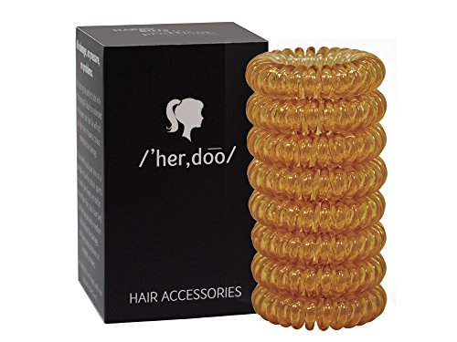 0638455368293 - SPORTS HAIR TIES FROM 'HER,DOO - MUST FOR SWIMMING AND EXERCISING - GREAT GIFT FOR SWIMMERS AND WORKOUT ENTHUSIASTS - MOST POPULAR SIZE (ONE SIZE) - 8 PACK