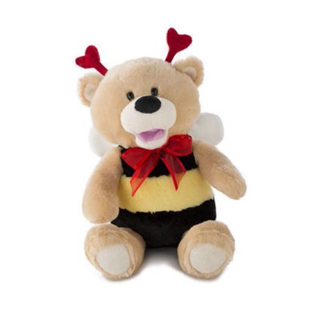 0638713321893 - NAT AND JULES ANIMATED PLUSH TOY, I CAN'T HELP MYSELF BEE BEAR