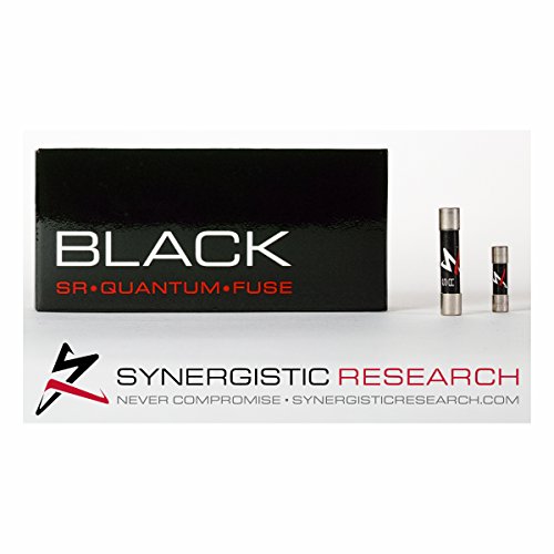 0638865857080 - SYNERGISTIC RESEARCH PREMIUM BLACK QUANTUM FUSE SMALL (5X20MM), 5A, SLOW-BLOW