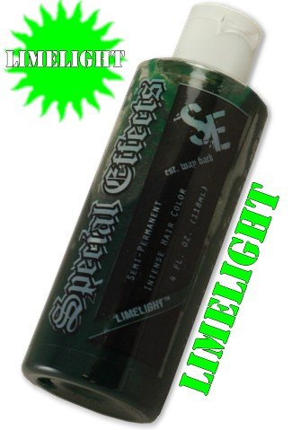0638932479467 - SPECIAL EFFECTS HAIR DYE LIMELIGHT GREEN LIME LIGHT