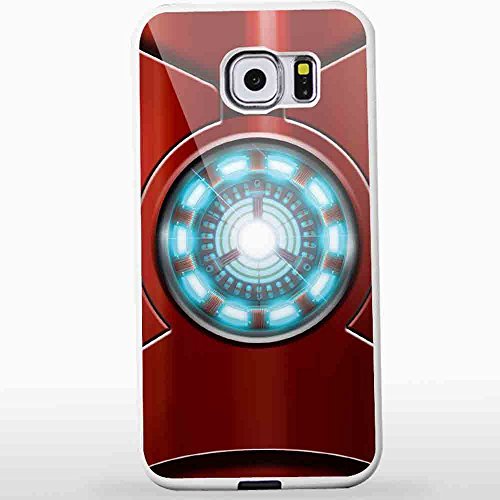 6391946625230 - ARC REACTOR IRON MAN FOR IPHONE AND SAMSUNG GALAXY CASE (SAMSUNG S6 EDGE WHITE)