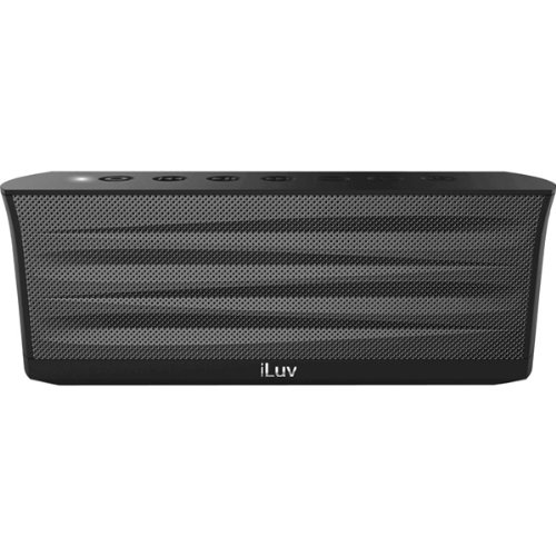 0639247092396 - ILUV BLACK MOBIOUT RECHARGEABLE SPLASH-RESISTANT PORTABLE BLUETOOTH STEREO SPEAKER WITH MICROPHONE