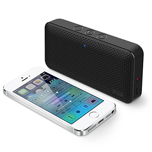 0639247093966 - AUD MINI BY ILUV (ULTRA SLIM POCKET-SIZED PORTABLE BLUETOOTH SPEAKER) FOR APPLE IPHONE, APPLE IPAD, SAMSUNG GALAXY, SAMSUNG NOTE, SAMSUNG TABLET, LG, HTC, GOOGLE AND OTHER BLUETOOTH DEVICES (BLACK)