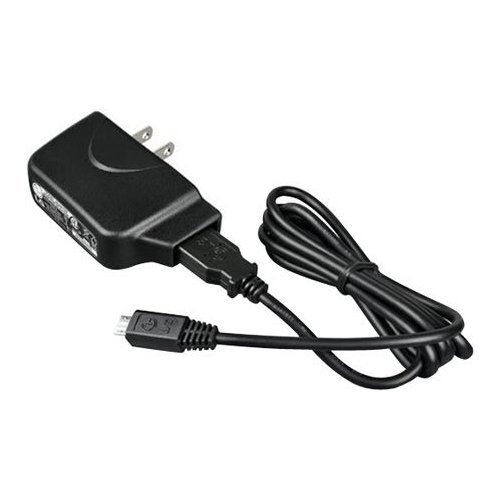 0639266712114 - LG STA-U12WD/STAU12WD/SSAD0029201 WALL CHARGER WITH MICRO USB CABLE - NON-RETAIL PACKAGING - BLACK