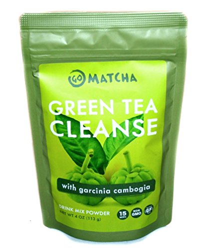 0639277129345 - GO MATCHA GREEN TEA CLEANSE WITH GARCINIA CAMBOGIA DRINK MIX 4OZ