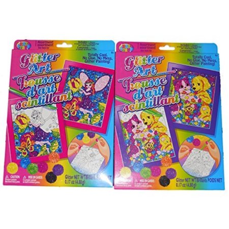 0639277665645 - LISA FRANK COLORFUL ACTIVITY BUNDLE FOR KIDS GIFT SET #4: 6 ITEMS- COLORFUL REUSABLE CRAFT TOTE BAG, GIANT COLOR AND ACTIVITY BOOK, GLITTER ART, COLOR AND TRACE BOOK, MULTI COLOR INK PEN