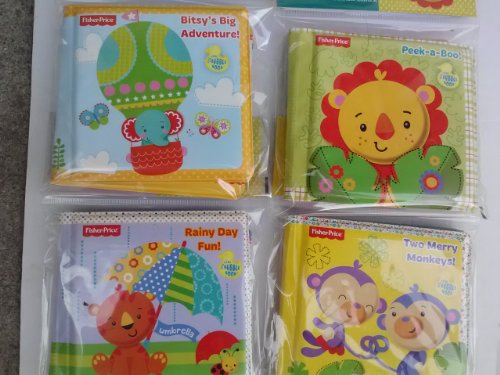 0639277976512 - FISHER-PRICE BATH TIME BUBBLE BOOK (ASSORTED, DESIGNS VARY)