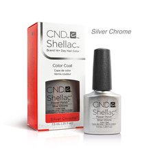 0639370405322 - CND SHELLAC UV GEL CLEARLY PINK SILVER CHROME