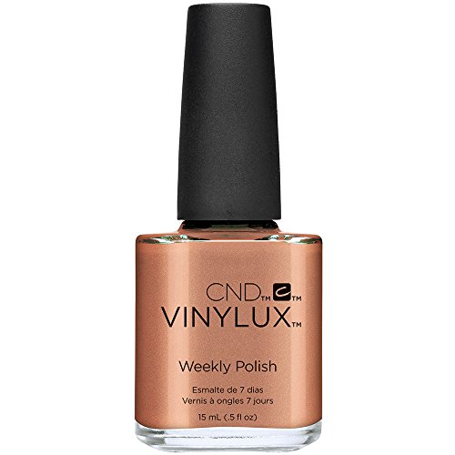 0639370909578 - CND VINYLUX WEEKLY POLISH, SIENNA SCRIBBLE, 0.5 OUNCE