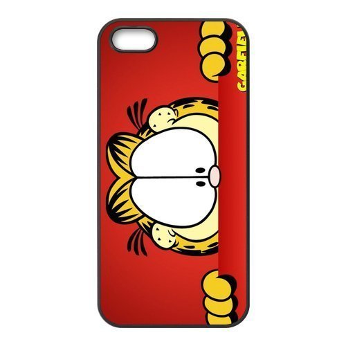 6394932498573 - GARFIELD IPHONE 5S CASES TPU RUBBER HARD SOFT COMPOUND PROTECTIVE COVER CASE FOR IPHONE 5 5S