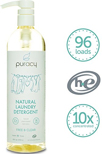 0639667220515 - PURACY NATURAL LIQUID LAUNDRY DETERGENT, SULFATE-FREE, THE BEST HIGH EFFICIENCY SOAP, FREE AND CLEAR, 10X CONCENTRATED