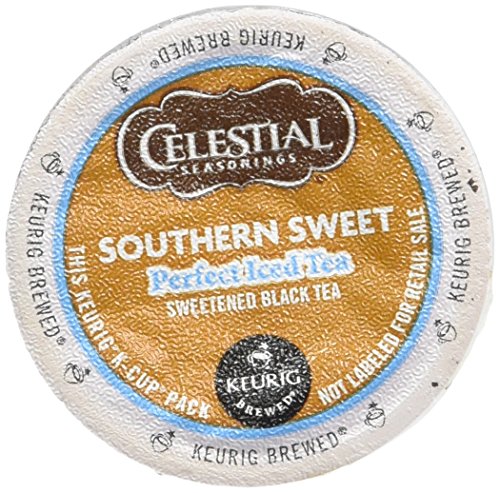 0639713543896 - CELESTIAL PERFECT ICED TEA SOUTHERN SWEET KEURIG K-CUPS, 22 COUNT