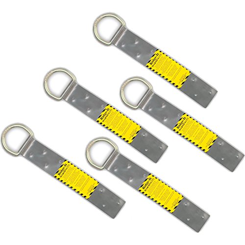 0639738671895 - GUARDIAN FALL PROTECTION 00500 RIDGE-IT ROOF STAINLESS STEEL SAFETY ANCHOR, 5PK