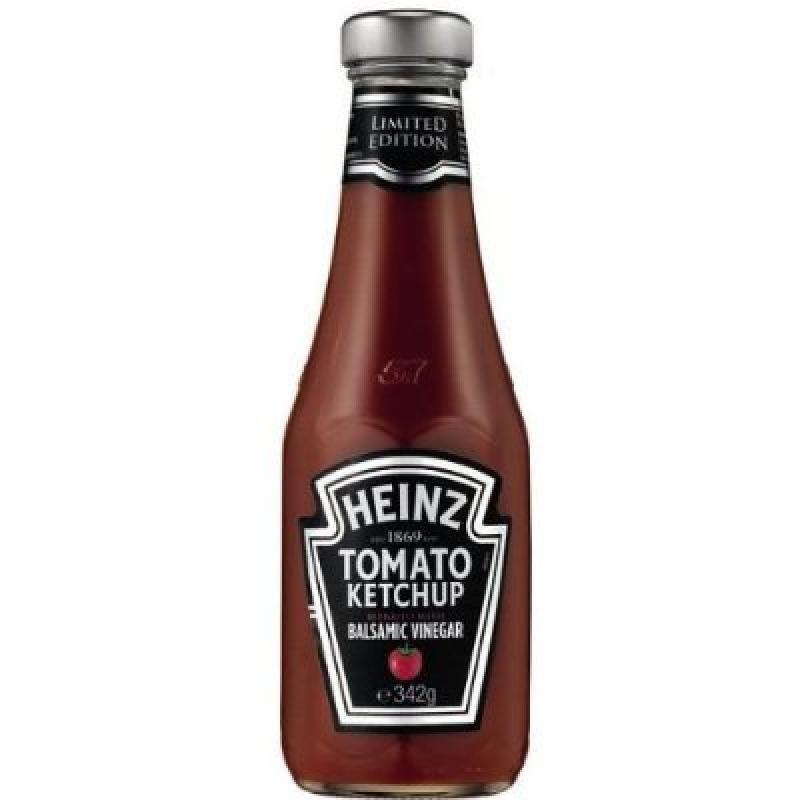 0639767424738 - HEINZ LIMITED EDITION TOMATO KETCHUP BLENDED WITH BALSAMIC VINEGAR - 14 OZ PACK OF TWO
