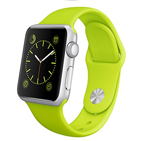 6400762992263 - TIP-TOP® APPLE WATCH BAND,STRAP BRACELET BAND SILICONE FITNESS REPLACEMENT FOR APPLE WATCH -42MM£¨GREEN£©