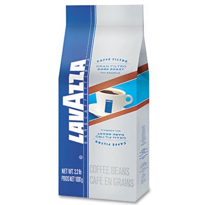 0640206371544 - LAVAZZA LAV2440 BAR/CAFETERIA GRAN FILTRO DARK ROAST COFFEE BEANS (PACK OF 6)