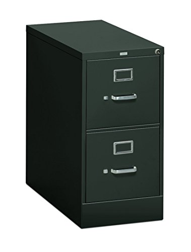 0640206415811 - HON 2-DRAWER OFFICE FILING CABINET - 310 SERIES FULL-SUSPENSION LETTER FILE CABINET, 26.5D, CHARCOAL (H312)