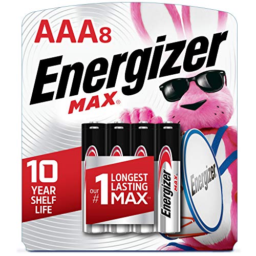 0640206499798 - ENERGIZER MAX AAA BATTERIES, DESIGNED TO PREVENT DAMAGING LEAKS, 8 COUNT