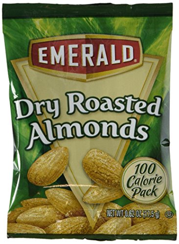 0640206502726 - EMERALD 34895 100 CALORIE PACK DRY ROASTED ALMONDS, .62 OZ(PACK OF 7) DFD34895