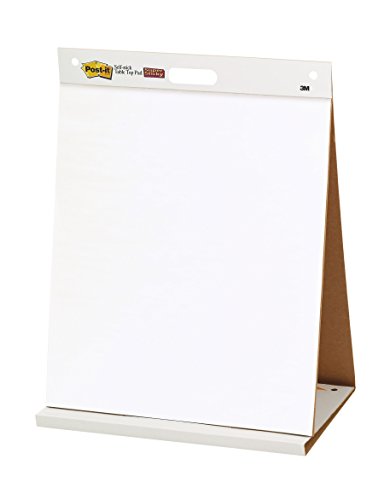 0640206553636 - POST-IT TABLETOP EASEL PAD, 20 X 23-INCHES, WHITE, 20-SHEETS/PAD