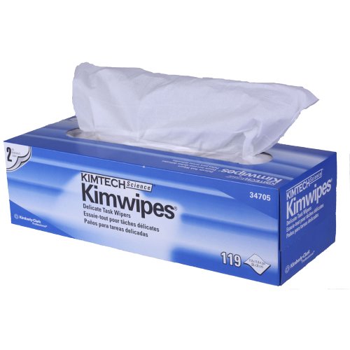 0640206640251 - KIMTECH SCIENCE KIMWIPES DELICATE TASK WIPERS - 2-PLY, 119 WIPES/BOX