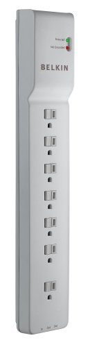 0640206704199 - BELKIN 7-OUTLET HOME/OFFICE SURGE PROTECTOR WITH 12 FEET CORD