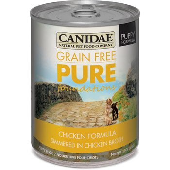 0640461015672 - CANIDAE GRAIN FREE PURE FOUNDATIONS CHICKEN PUPPY CANNED FOOD, 13 OZ., CASE OF 1