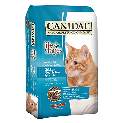 0640461031085 - CANIDAE LIFE STAGES CHICKEN MEAL & RICE CAT FOOD, 8 LBS. ()