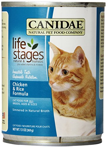 0640461031146 - CANIDAE CANNED CAT FOOD FOR ADULT CATS AND KITTENS, CHICKEN AND RICE FORMULA IN