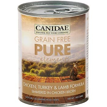0640461035137 - CANIDAE GRAIN FREE PURE ELEMENTS CHICKEN, TURKEY, & LAMB CANNED CAT FOOD, 13 OZ.