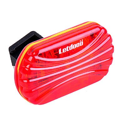 6405780738411 - LETDOOO 3 FLASH MODEL ABS LED RED WATERPROOF CYCLING WARNING TAIL LIGHT