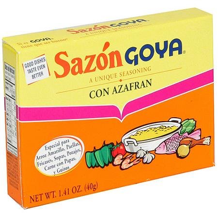 0640791612343 - GOYA SAZON CON AZAFRAN - 1.41 OZ (10 PACKS)