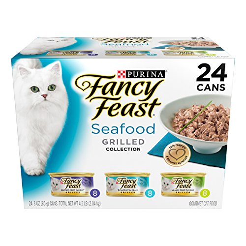0640791613531 - PURINA FANCY FEAST GRILLED SEAFOOD FEAST COLLECTION CAT FOOD - 3 OZ. CANS