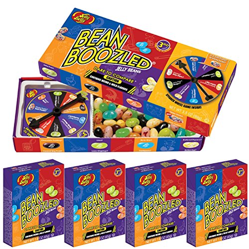 0640791923647 - JELLY BELLY BEAN BOOZLED SPINNER AND REFILL BOXES, 10 OUNCE