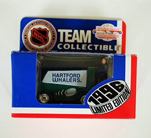 0640791946882 - 1996 NHL TEAM COLLECTIBLE 1:50 SCALE DIECAST COLLECTORS ZAMBONI - HARTFORD WHALERS