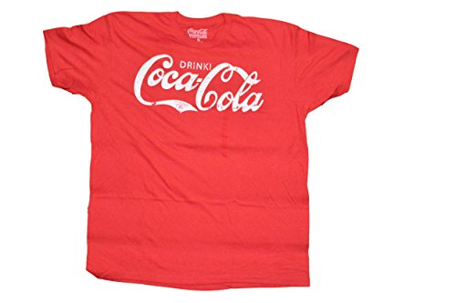 0640823972957 - DRINK COCA-COLA TRADEMARK RED T-SHIRT (XL)