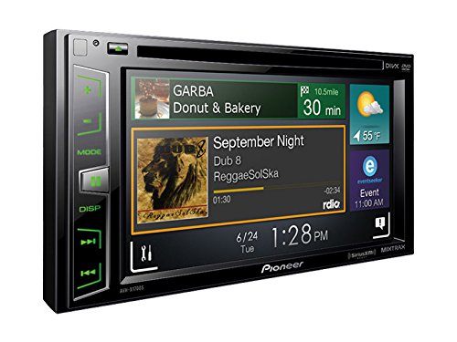 0640864497860 - PIONEER AVH-X1700S DVD RECEIVER WITH 6.2 DISPLAY/SIRI EYES FREE/SIRIUSXM/ANDROID MUSIC SUPPORT/PANDORA