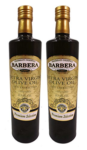 0640864816678 - BARBERA EXTRA VIRGIN OLIVE OIL UNFILTERED COLD EXTRACTED - SPAIN - PREMIUM SELECTION - 2 BOTTLES