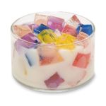 0640986028058 - TWO WICK COLOR BOWL CANDLE CUPCAKE 1 CANDLE
