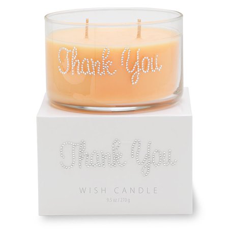 0640986028324 - THANK YOU WISH CANDLE 1 CANDLE