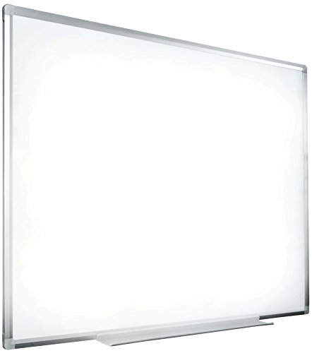 0641020646566 - WALL MOUNT DRY ERASE BOARD MAGNETIC DRY WIPE HANGING WHITEBOARD ALUMINUM FRAME