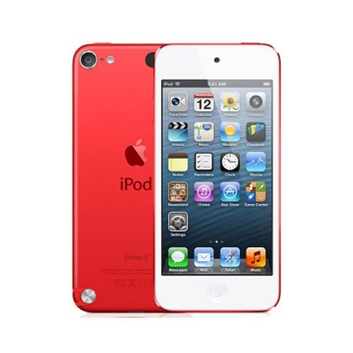 0641022235898 - APPLE IPOD TOUCH 64GB WIFI MP3 PLAYER 4 5 GENERATION - RED (CERTIFIED REFURBISHED)