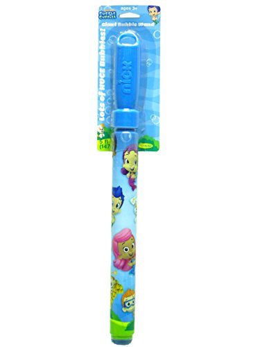 0641022261125 - NICKELODEON GIANT BUBBLE WAND - FEATURING BUBBLE GUPPIES - MAKING GIANT BUBBLES IS FUN & EASY!