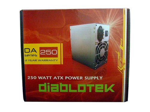 0641272690010 - DIABLOTEK DA SERIES 250-WATT ATX POWER SUPPLY PSDA250