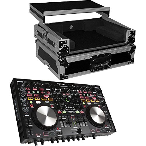 0641361340413 - DENON DNMC6000MK2 PROFESSIONAL DIGITAL MIXER AND CONTROLLER. WITH PROX FLIGHT CASE FOR MC6000MK2 CONTROLLERS WITH LAPTOP SHELF