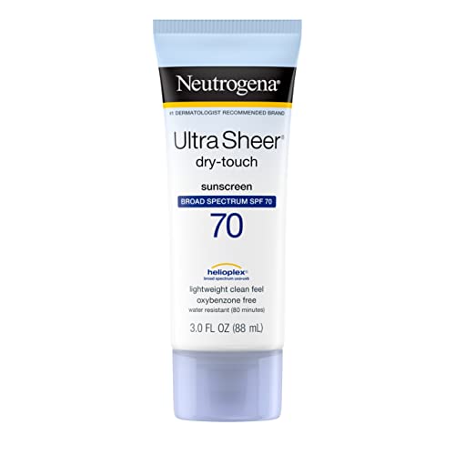 0641361587528 - NEUTROGENA ULTRA SHEER SPF#70 DRY-TOUCH LOTION 3OZ (3 PACK)