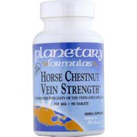0641361602535 - PLANETARY HERBALS HORSE CHESTNUT, VEIN STRENGTH 90 TABS (PACK OF 2)