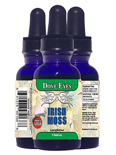 0641378951688 - IRISH MOSS (CHONDRUS CRISPUS) FROM DOVE EYES! - ORGANIC LIQUID EXTRACT! - 1 OZ. - MADE IN AMERICA! - ALCOHOL FREE! - 100% MONEY BACK GUARANTEE!** ON SALE NOW! GET YOUR FREE HOME HERBAL HINTS EBOOK!