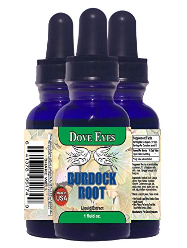 0641378951770 - BURDOCK ROOT (ARCTIUM LAPPA) - FOR PETS! - FROM DOVE EYES! - ORGANIC LIQUID EXTRACT! - MADE IN AMERICA! - ALCOHOL FREE! - 100%! ON SALE NOW! - GET FREE HOME HERBAL HINTS EBOOK!